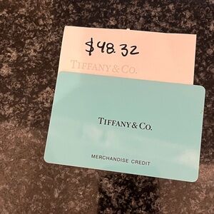 Tiffany & Co. Blue Gift Card